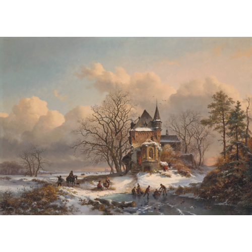A Dutch winter landscape
